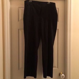 Loft curvy fit Black trousers